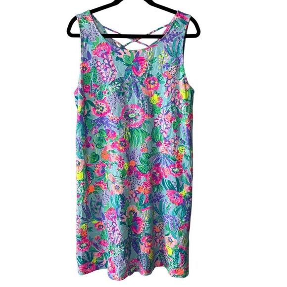 Lily Pulitzer Kristen swing dress multi me and my zesty size XL - Picture 2 of 6